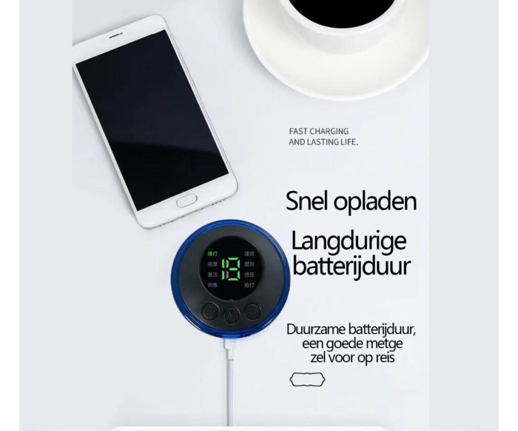 Spierstimulator – Compact, Krachtig & Ontspannend