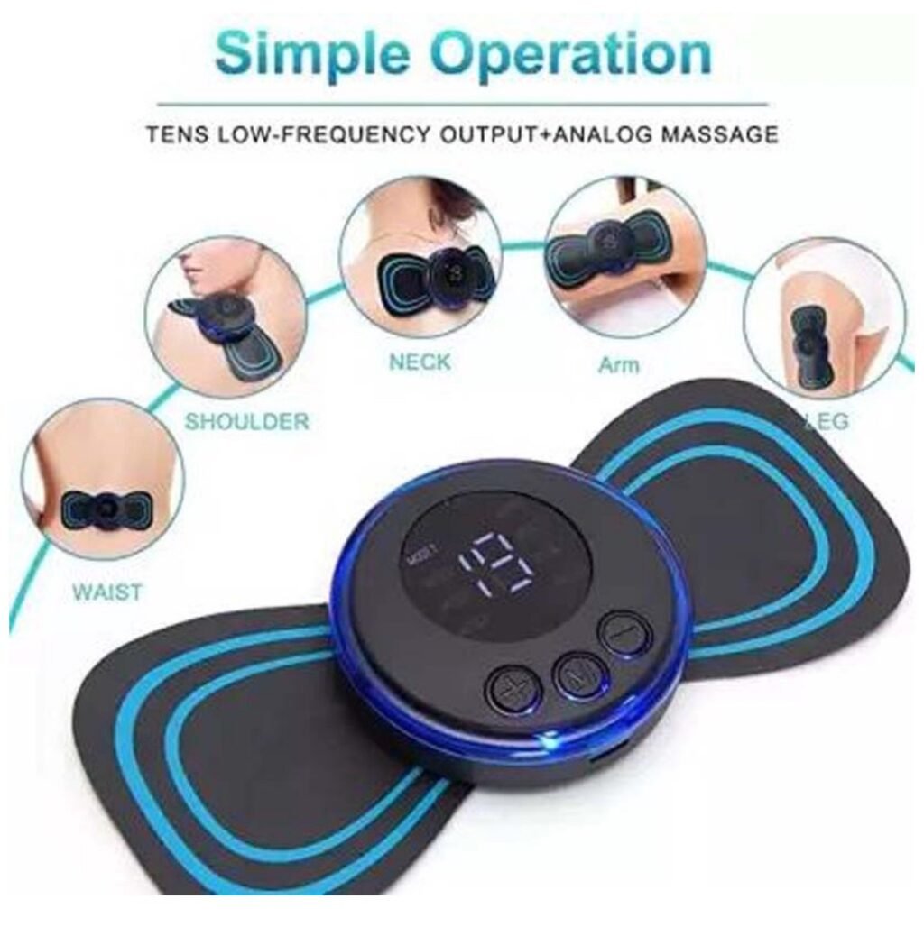 Spierstimulator – Compact, Krachtig & Ontspannend