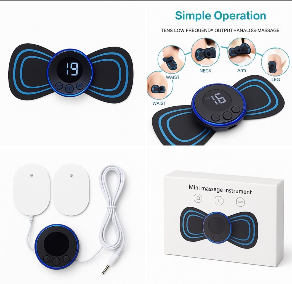 Spierstimulator – Compact, Krachtig & Ontspannend