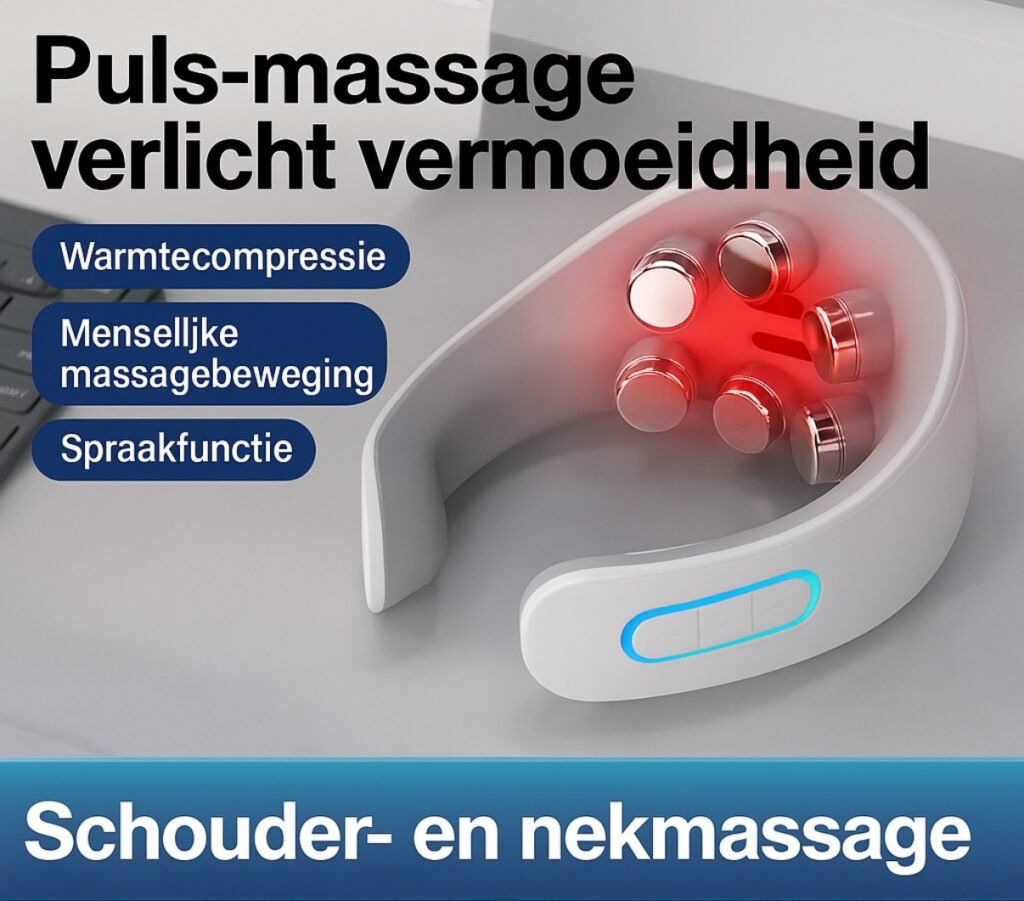 Nek- en Schoudermassage, Ontspanning & Spierherstel in Minuten