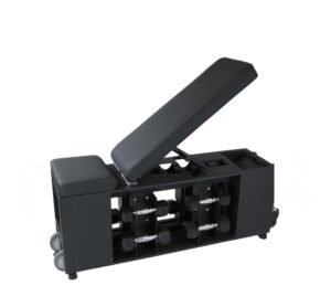 Verstelbare Trainingsbank met Opbergruimte – HomeSport