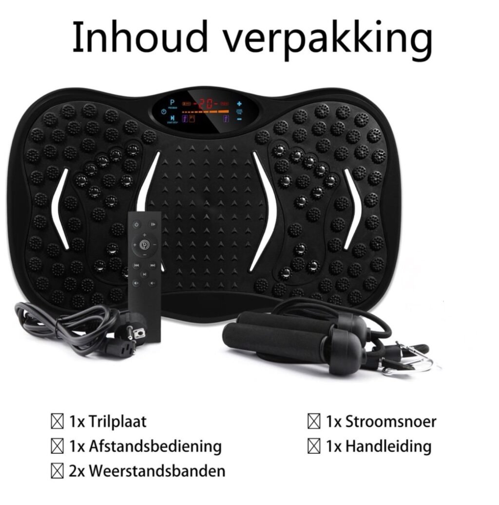 Trilplaat voor thuis
Fitness & spieractivatie met HomeSport
