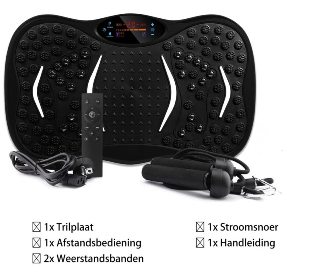 Loopband met Trilplaat – Complete Cardio Set voor Thuis ..Bijna  uitverkocht!