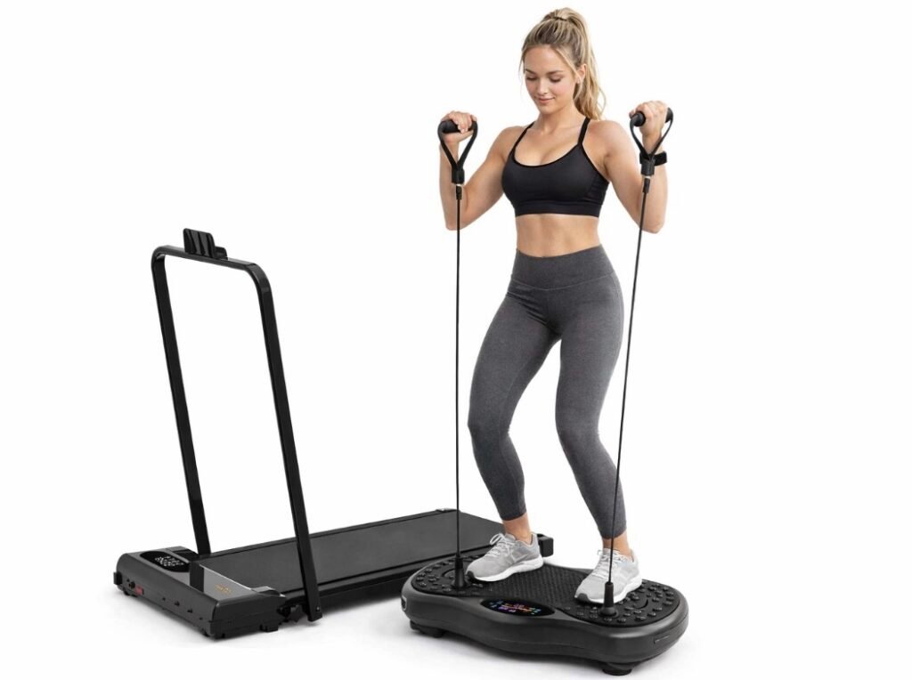 Loopband met Trilplaat – Complete Cardio Set voor Thuis ..Bijna  uitverkocht!