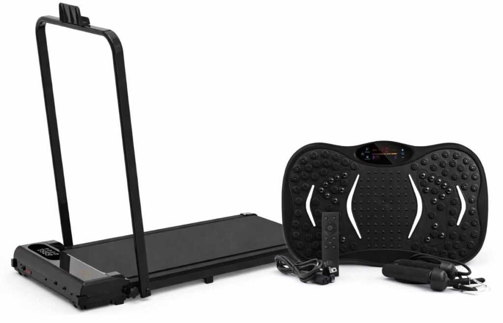 Loopband met Trilplaat – Complete Cardio Set voor Thuis ..Bijna  uitverkocht!